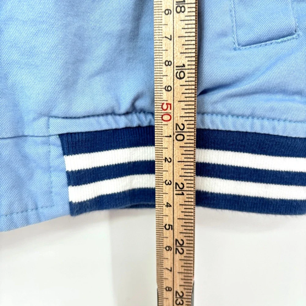 Polo Ralph Lauren Reversible Varsity Jacket Blue Green Bomber‎ Kids M 10-12